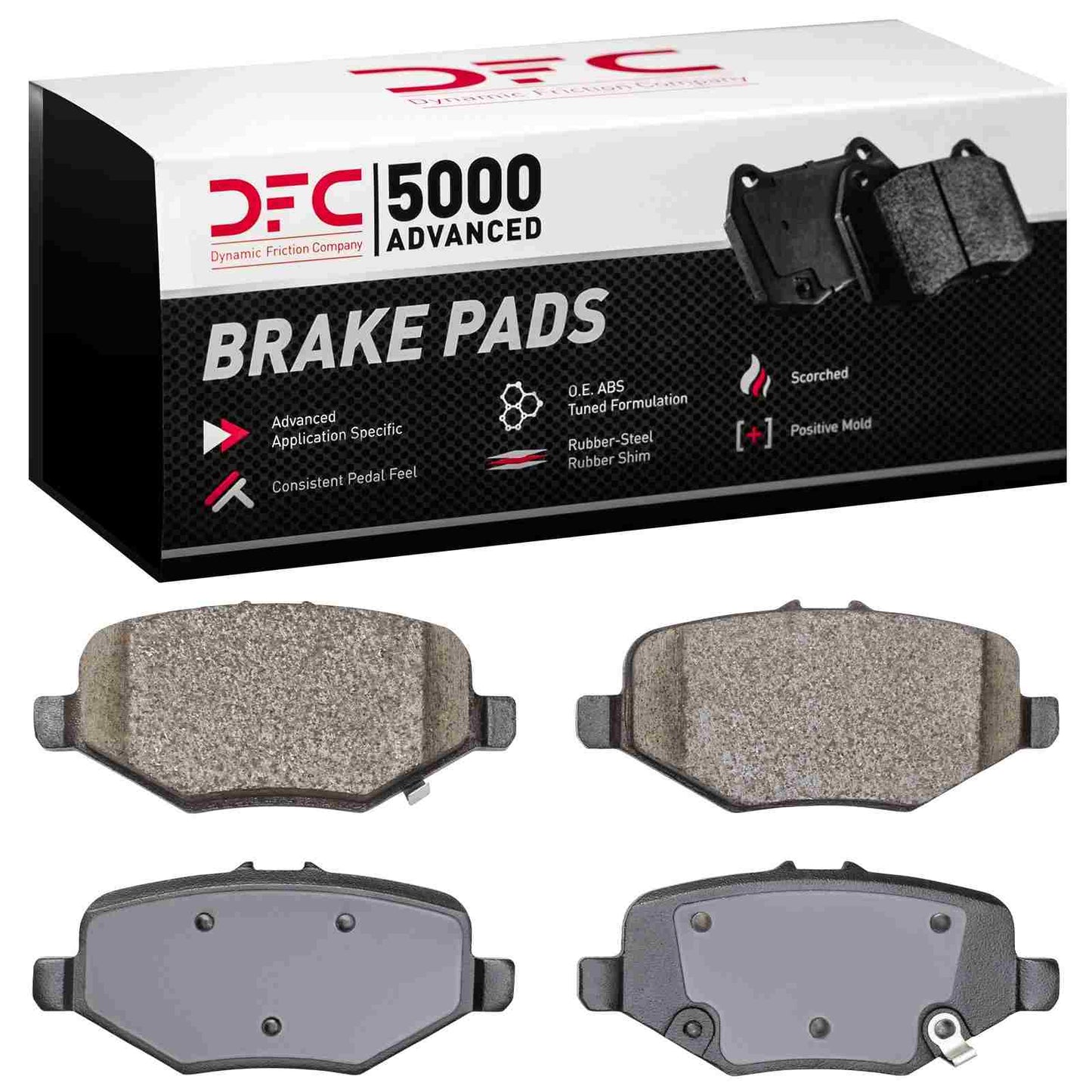 Dynamic Friction Company Disc Brake Pad Set 1551-1612-00