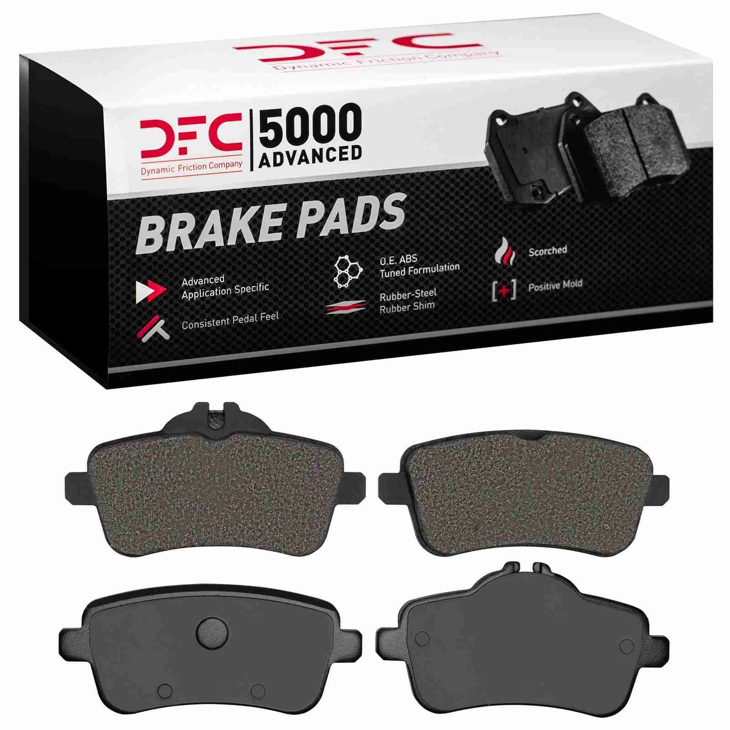 Dynamic Friction Company Disc Brake Pad Set 1551-1630-00
