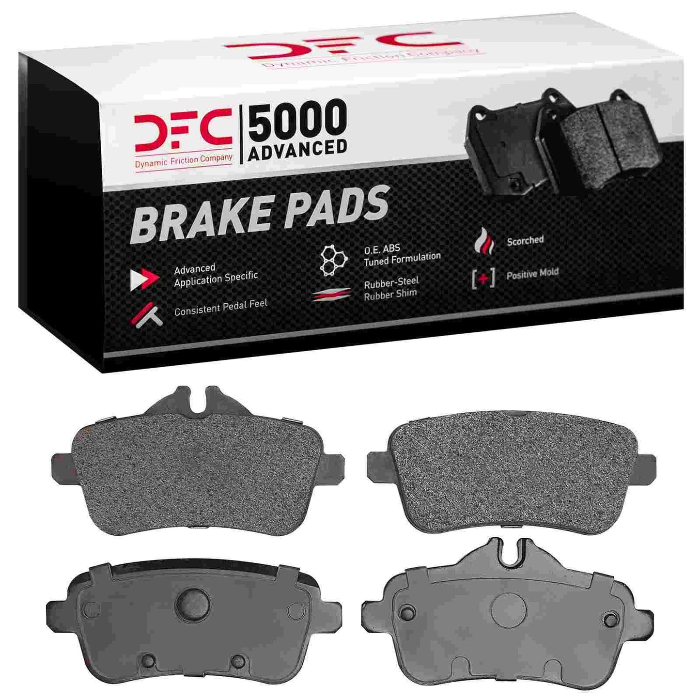 Dynamic Friction Company Disc Brake Pad Set 1551-1630-20