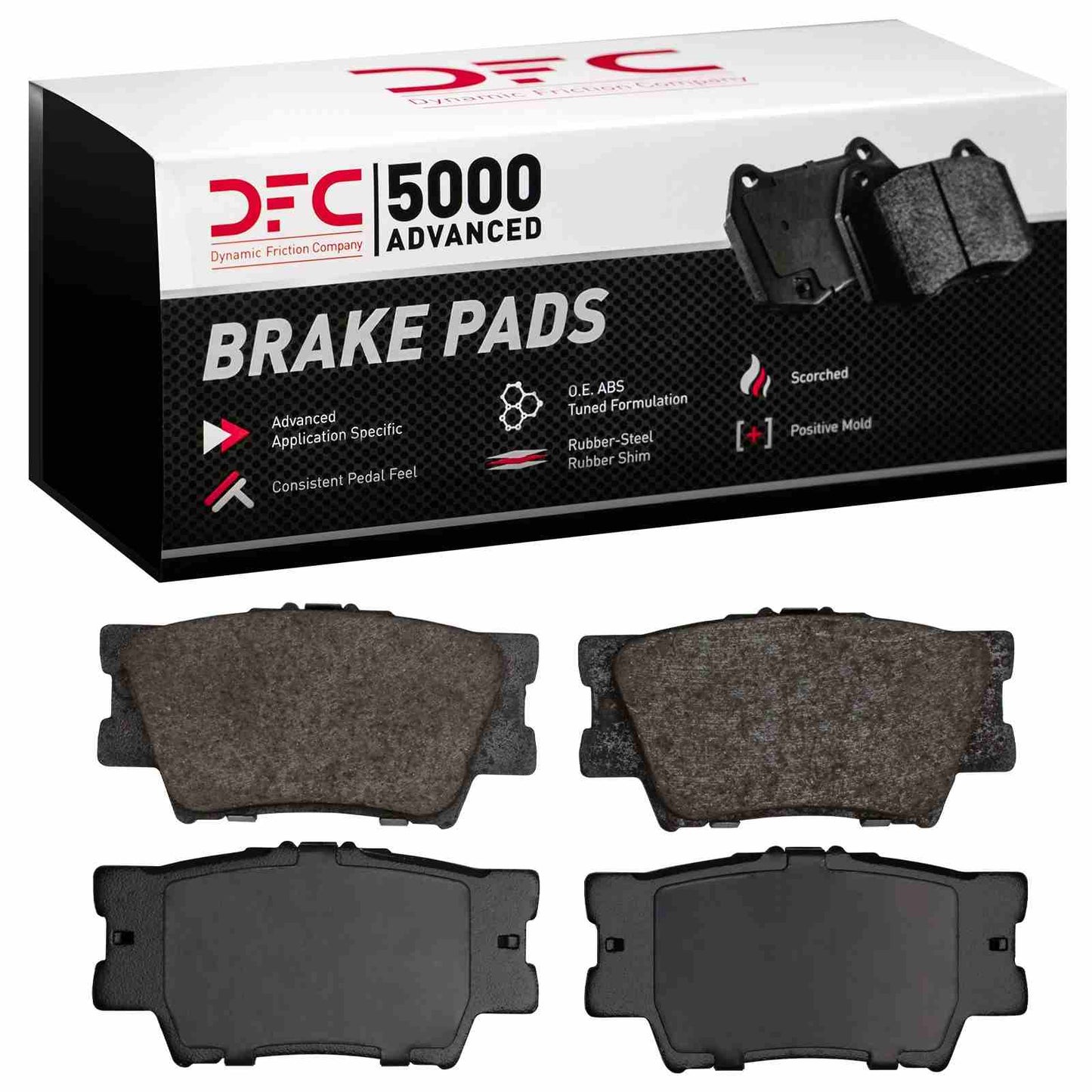 Dynamic Friction Company Disc Brake Pad Set 1551-1632-00