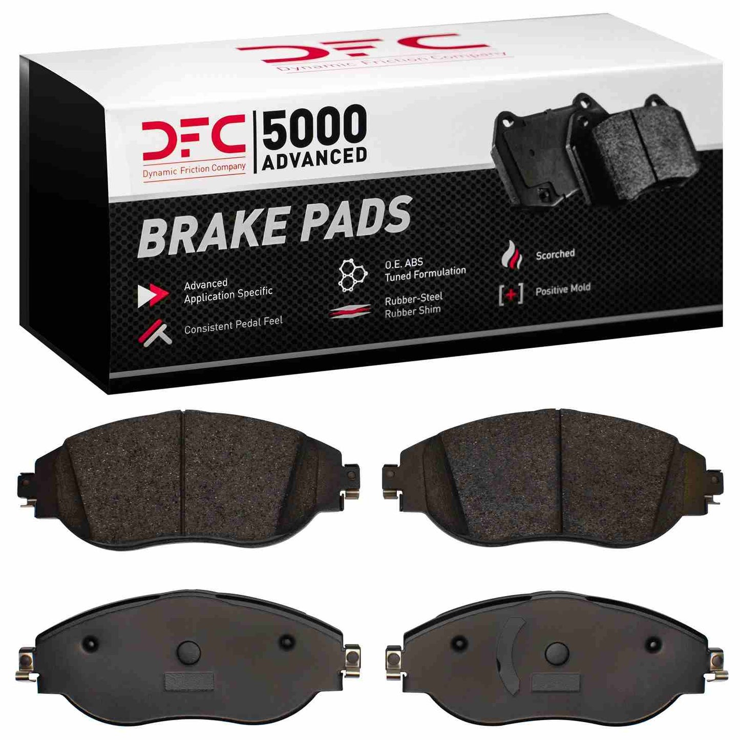 Dynamic Friction Company Disc Brake Pad Set 1551-1633-10