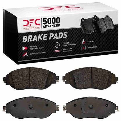 Dynamic Friction Company Disc Brake Pad Set 1551-1633-10