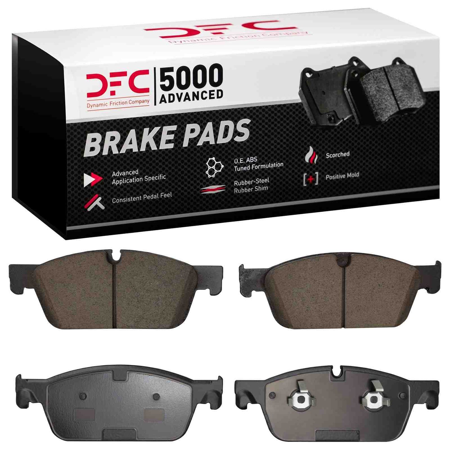 Dynamic Friction Company Disc Brake Pad Set 1551-1636-00