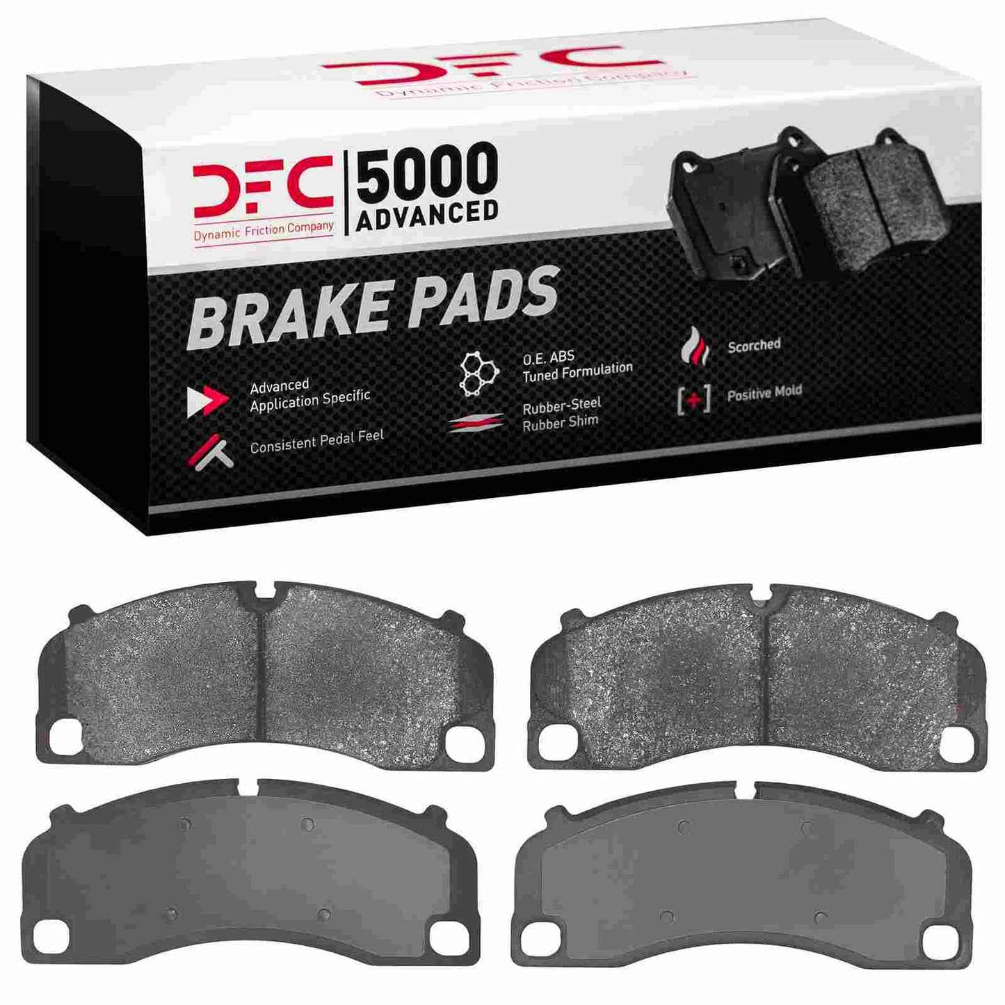 Dynamic Friction Company Disc Brake Pad Set 1551-1637-00