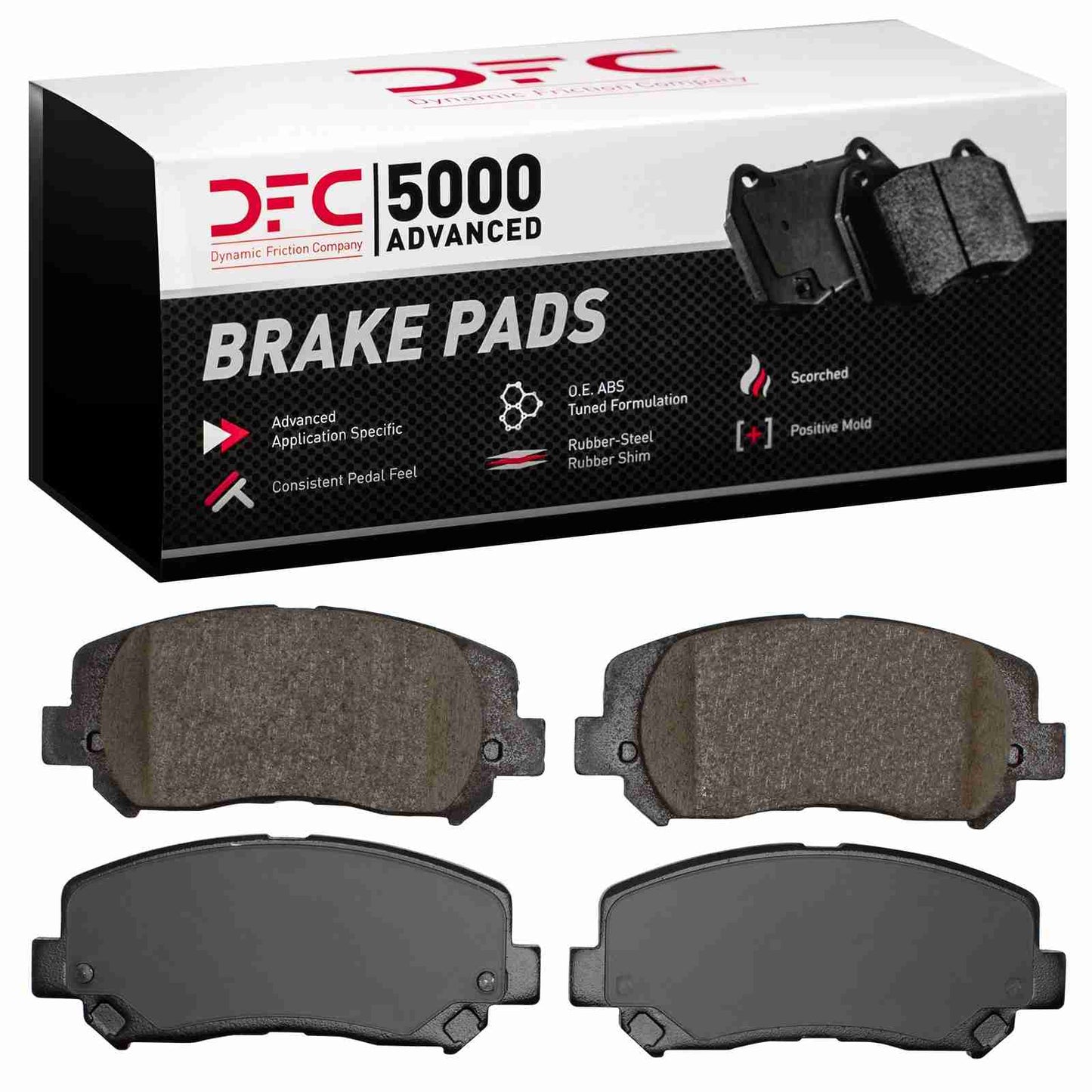 Dynamic Friction Company Disc Brake Pad Set 1551-1640-10