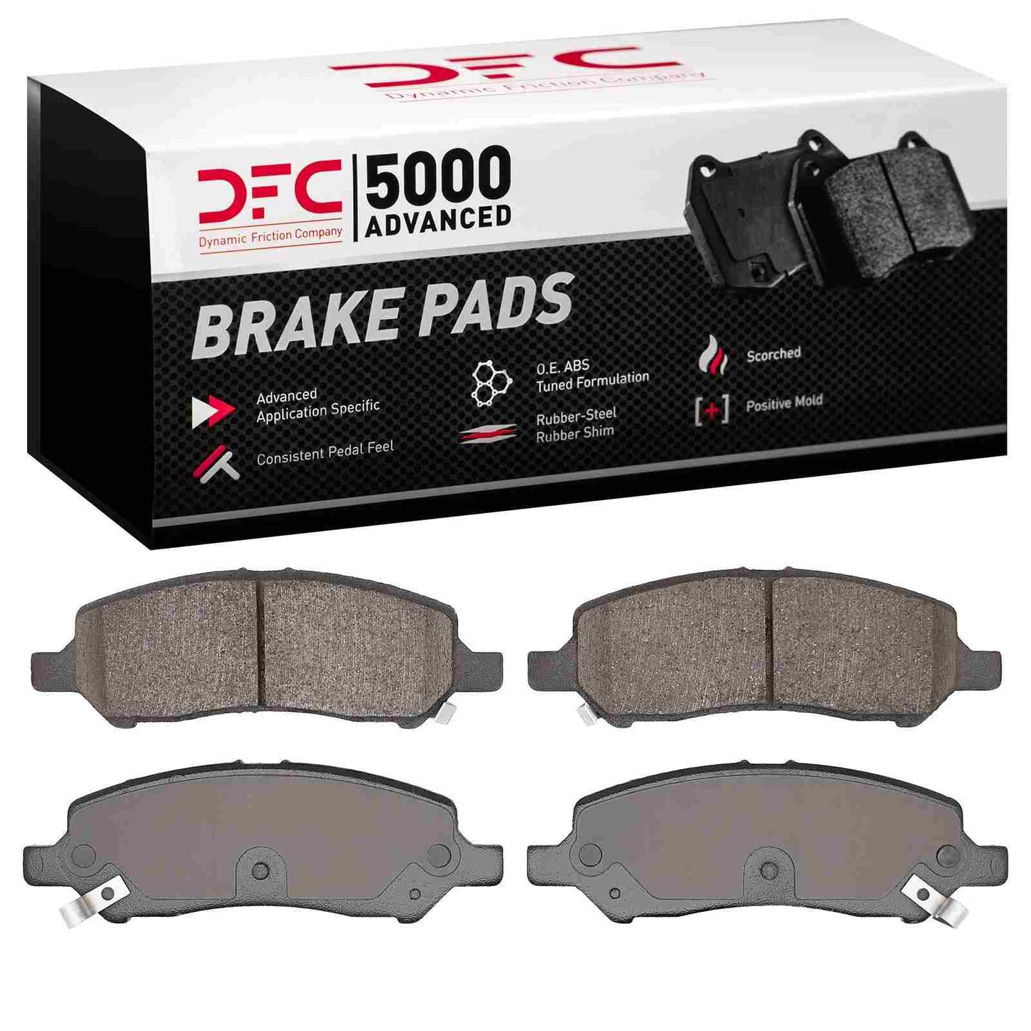 Dynamic Friction Company Disc Brake Pad Set 1551-1647-00