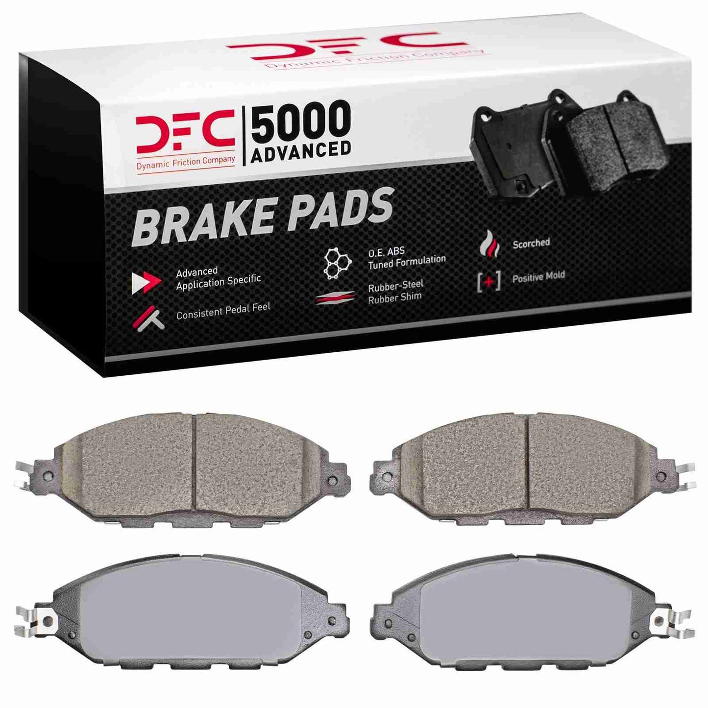 Dynamic Friction Company Disc Brake Pad Set 1551-1649-00