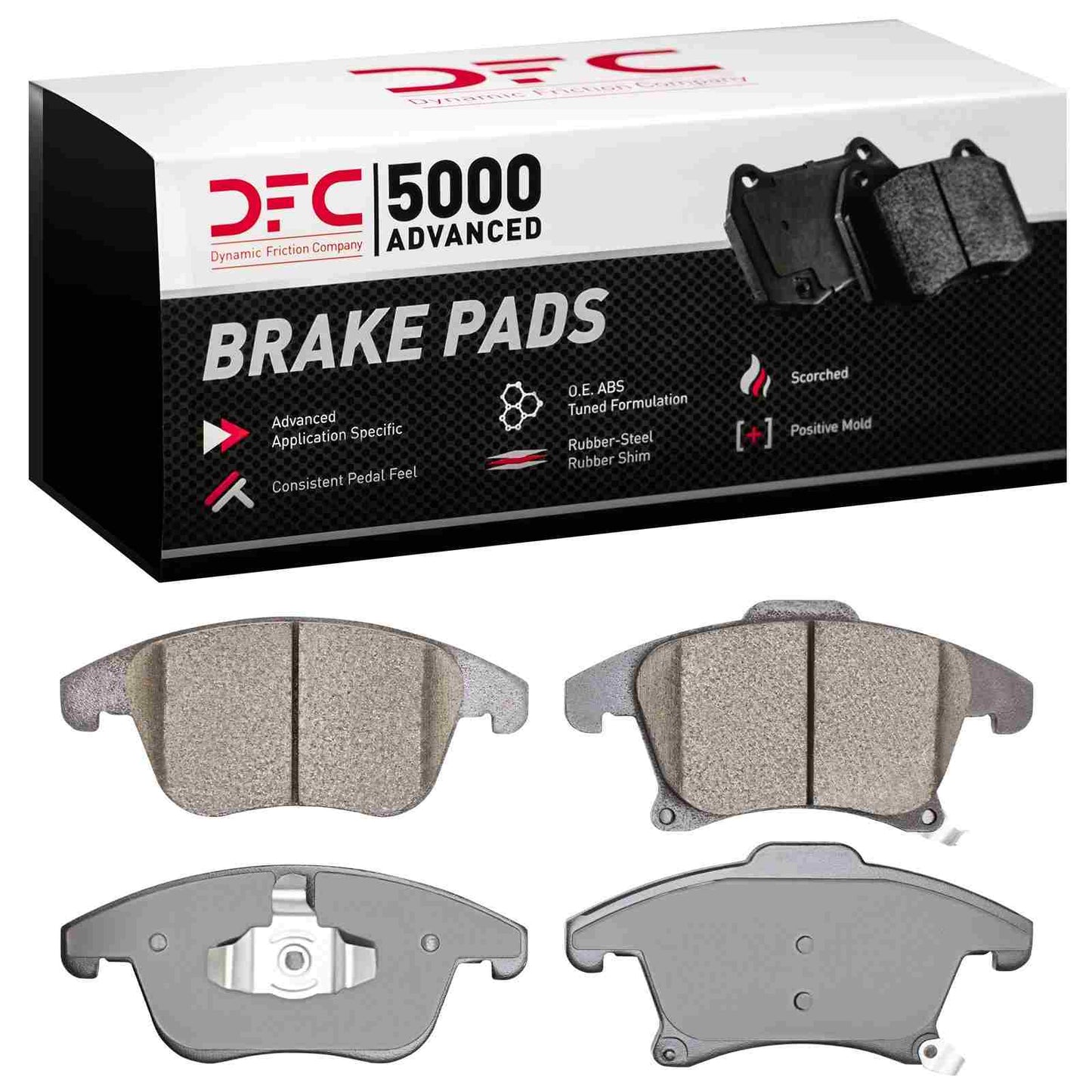 Dynamic Friction Company Disc Brake Pad Set 1551-1653-00