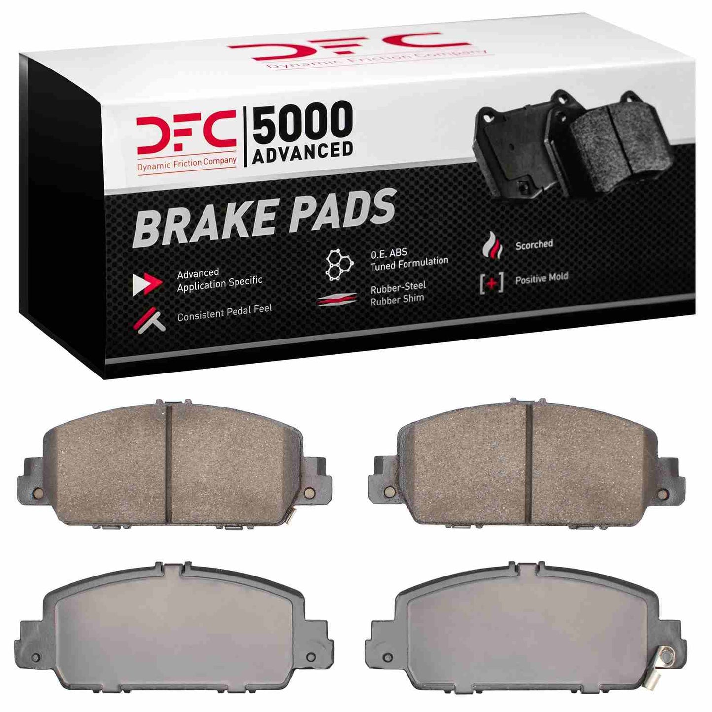 Dynamic Friction Company Disc Brake Pad Set 1551-1654-00