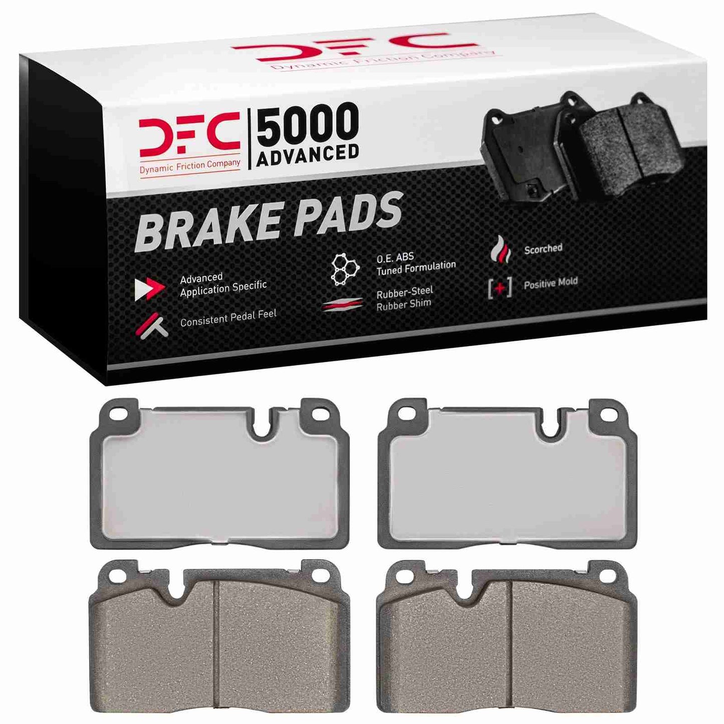 Dynamic Friction Company Disc Brake Pad Set 1551-1663-00