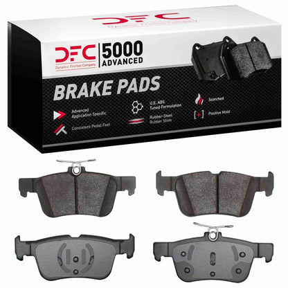 Dynamic Friction Company Disc Brake Pad Set 1551-1665-00