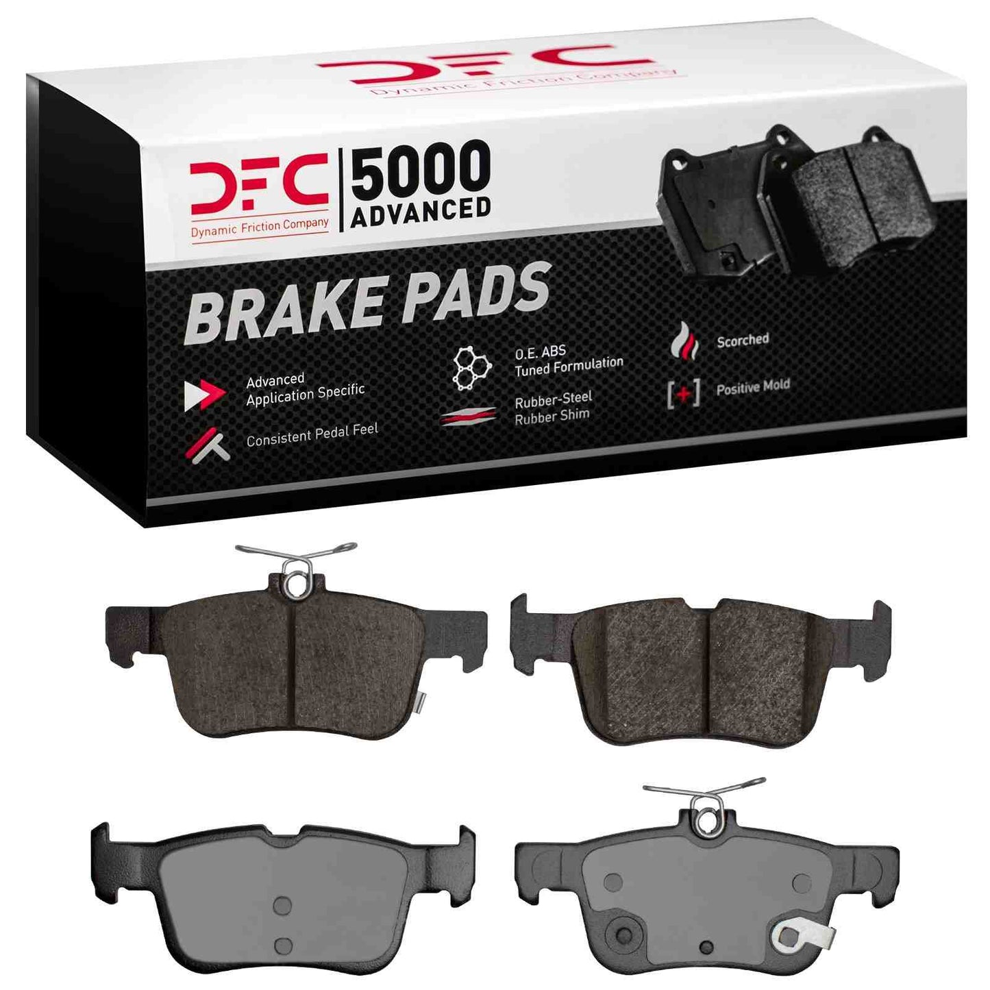 Dynamic Friction Company Disc Brake Pad Set 1551-1665-10