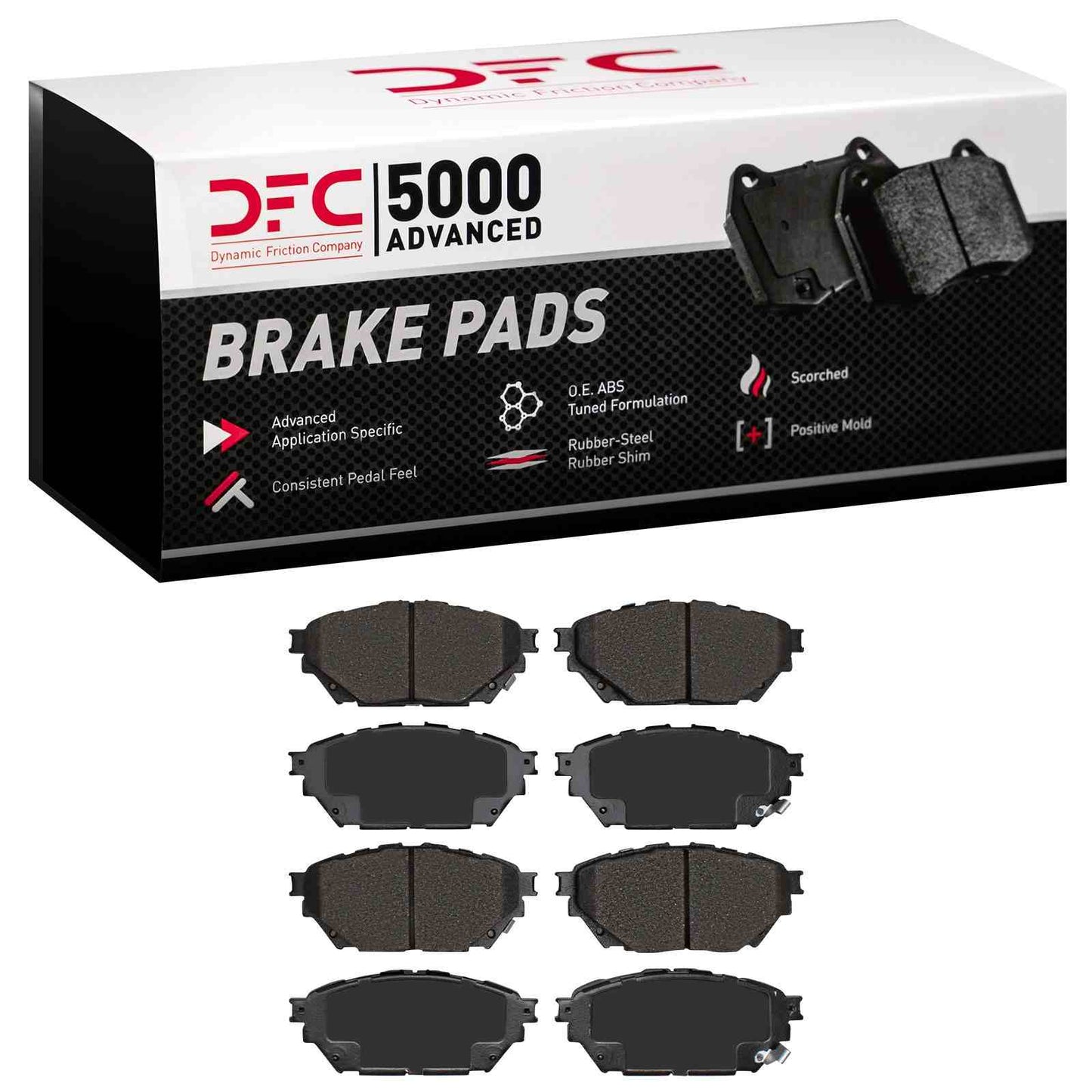 Dynamic Friction Company Disc Brake Pad Set 1551-1682-00