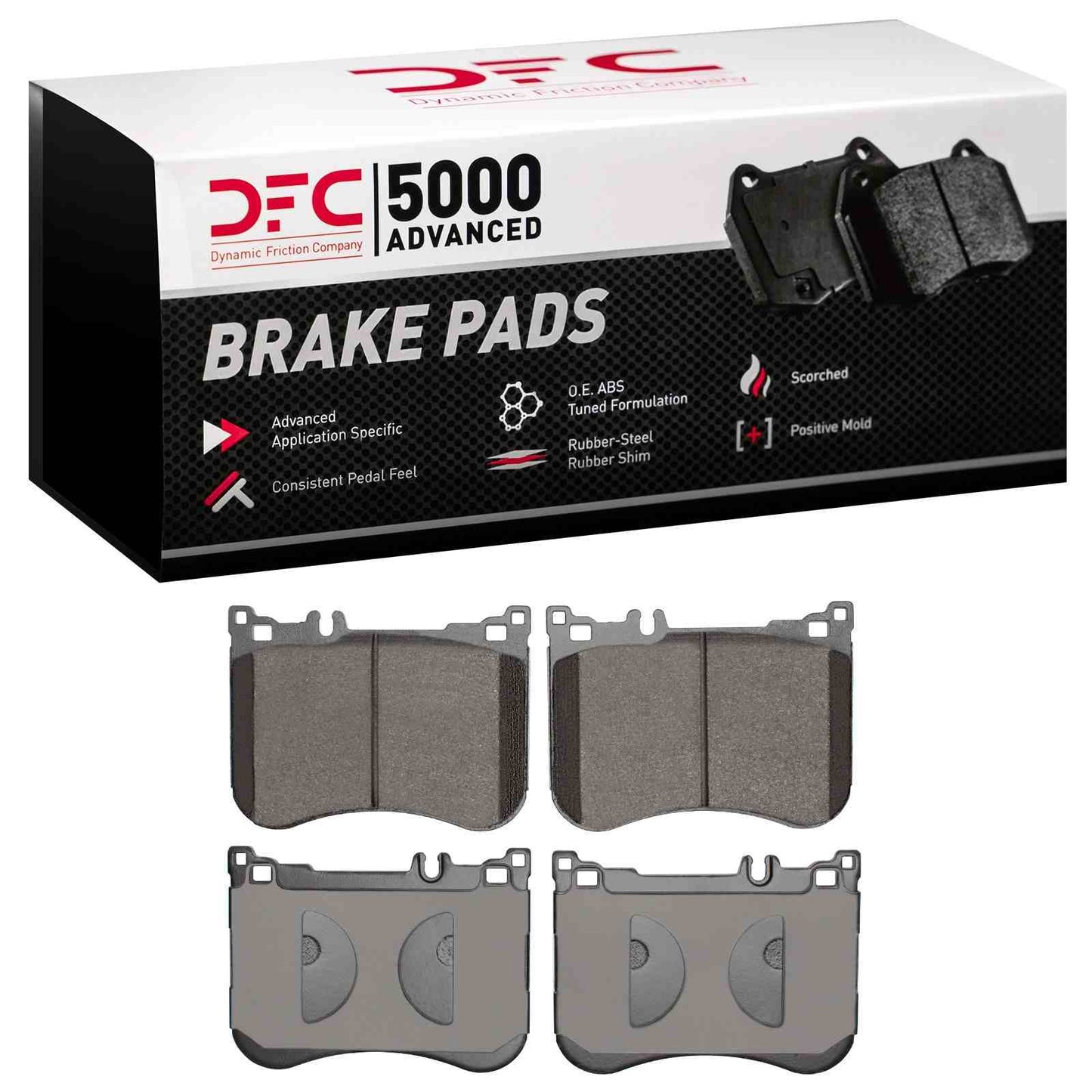 Dynamic Friction Company Disc Brake Pad Set 1551-1688-00