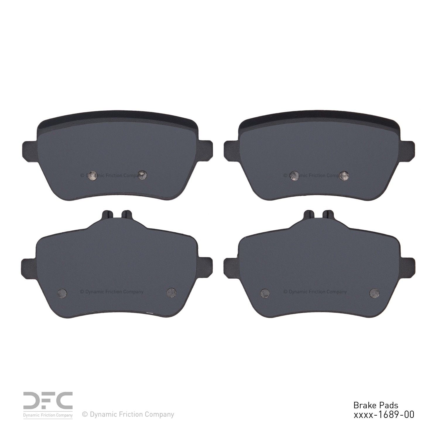 Dynamic Friction Company Disc Brake Pad Set 1551-1689-00