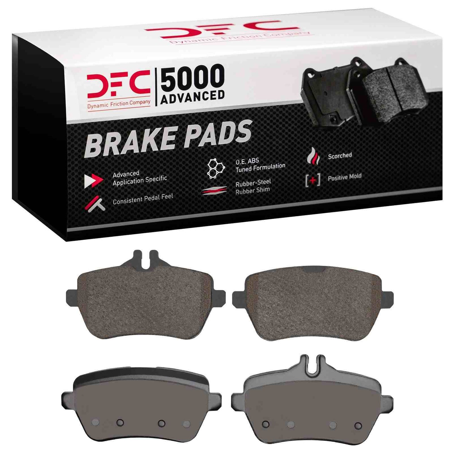 Dynamic Friction Company Disc Brake Pad Set 1551-1689-00