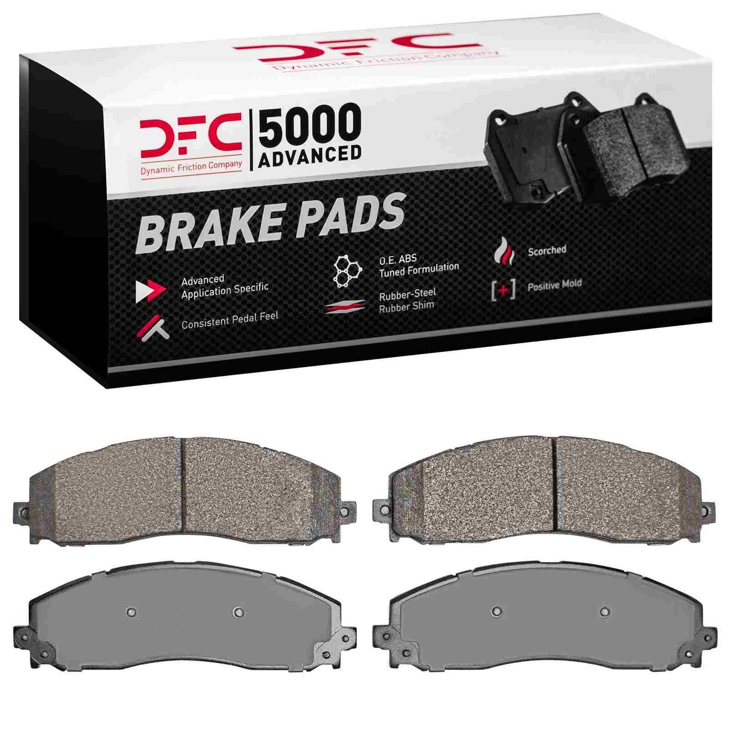 Dynamic Friction Company Disc Brake Pad Set 1551-1691-00