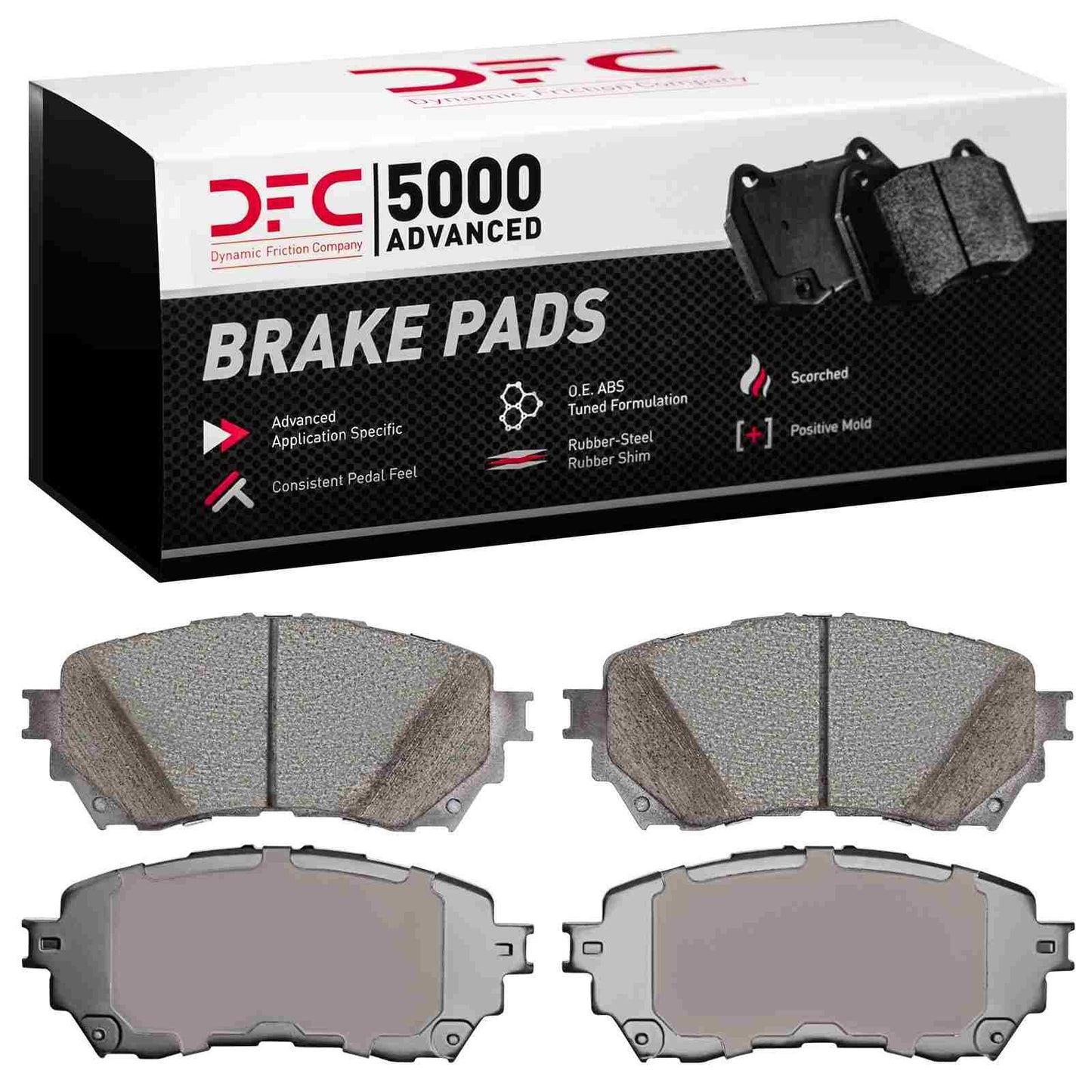 Dynamic Friction Company Disc Brake Pad Set 1551-1711-00