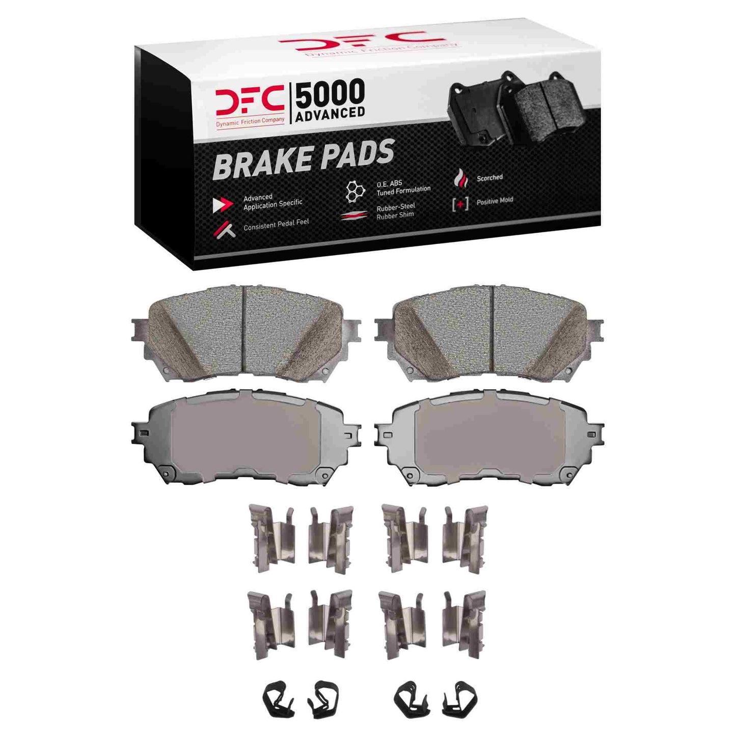 Dynamic Friction Company Disc Brake Pad Set 1551-1711-01