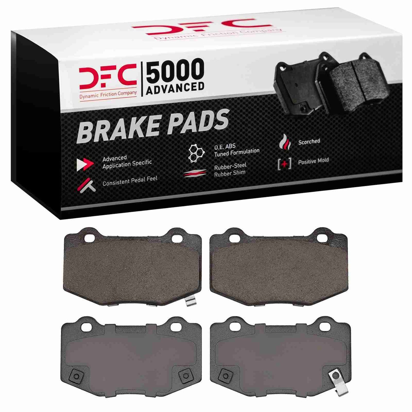 Dynamic Friction Company Disc Brake Pad Set 1551-1718-00