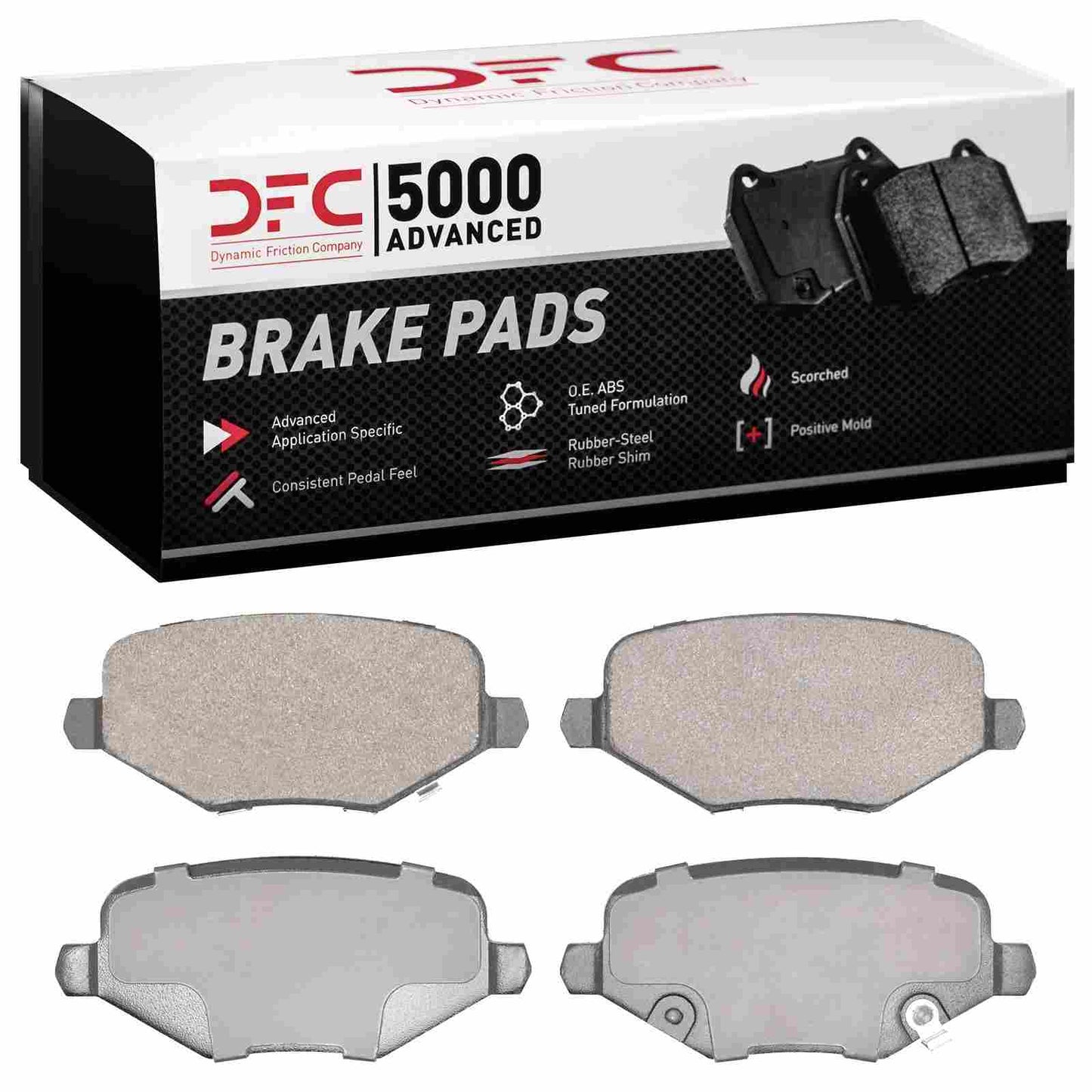 Dynamic Friction Company Disc Brake Pad Set 1551-1719-00