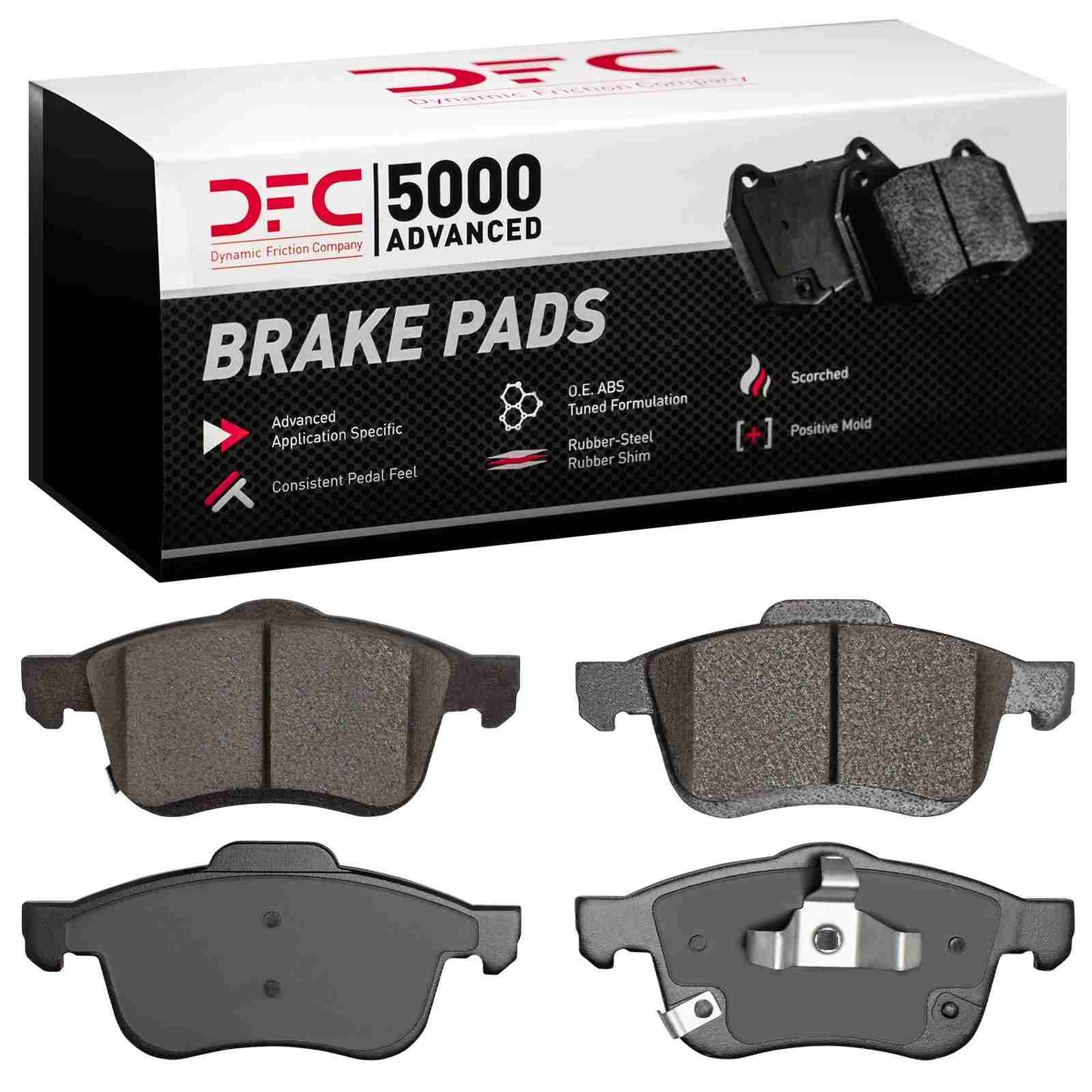 Dynamic Friction Company Disc Brake Pad Set 1551-1721-00