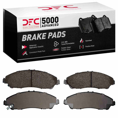 Dynamic Friction Company Disc Brake Pad Set 1551-1723-00