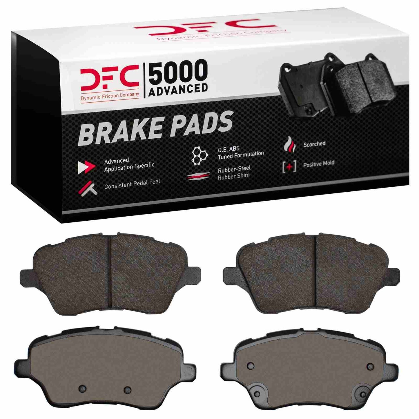 Dynamic Friction Company Disc Brake Pad Set 1551-1730-00