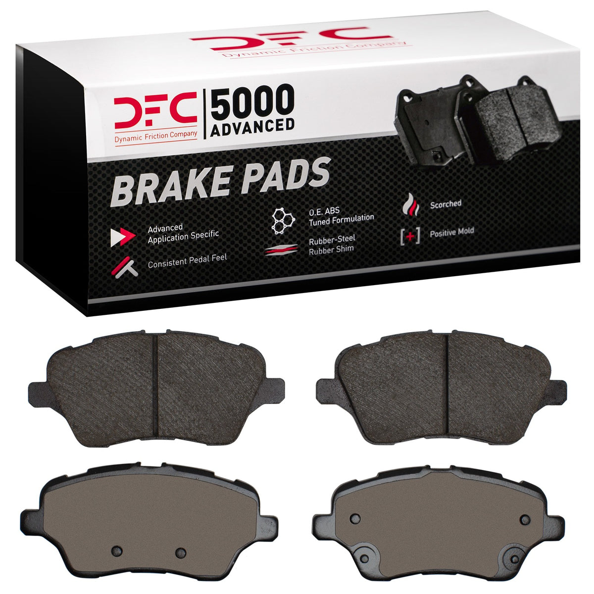 Dynamic Friction Company Disc Brake Pad Set 1551-1730-00
