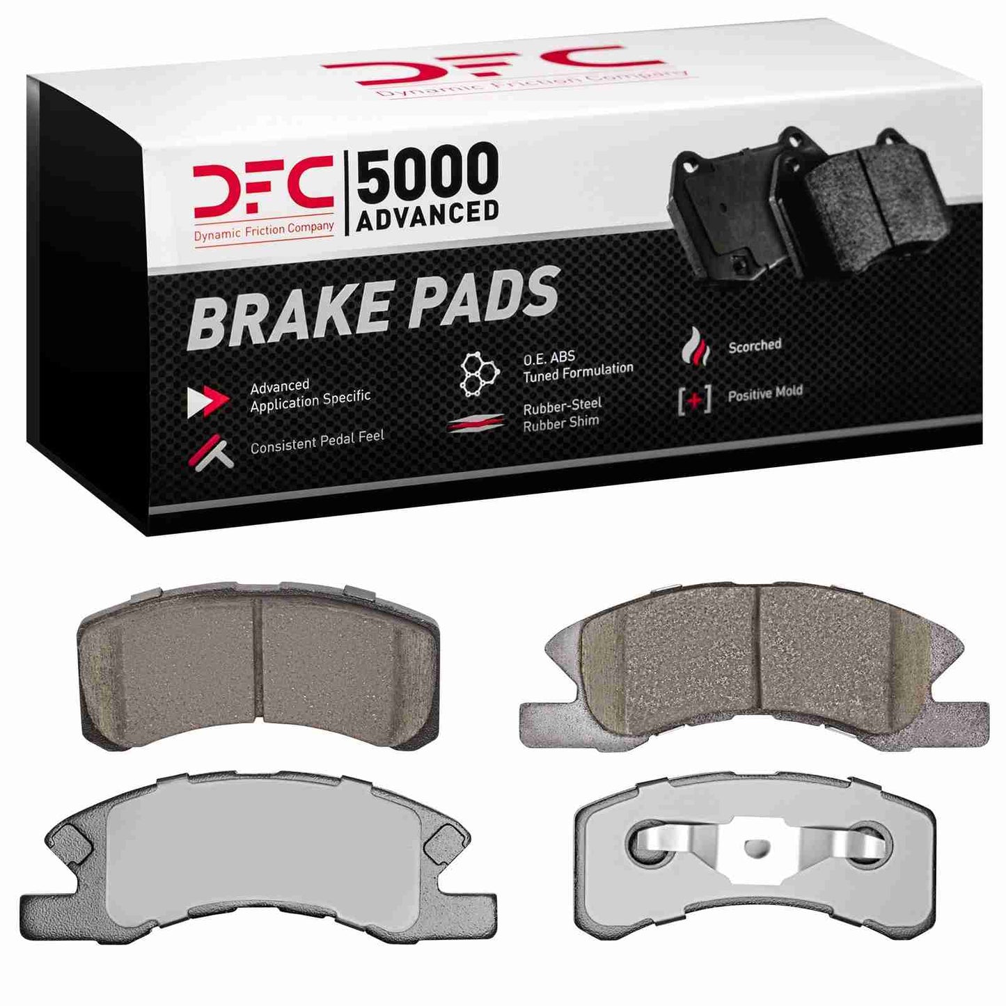 Dynamic Friction Company Disc Brake Pad Set 1551-1731-00