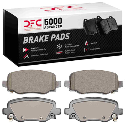 Dynamic Friction Company Disc Brake Pad Set 1551-1734-00