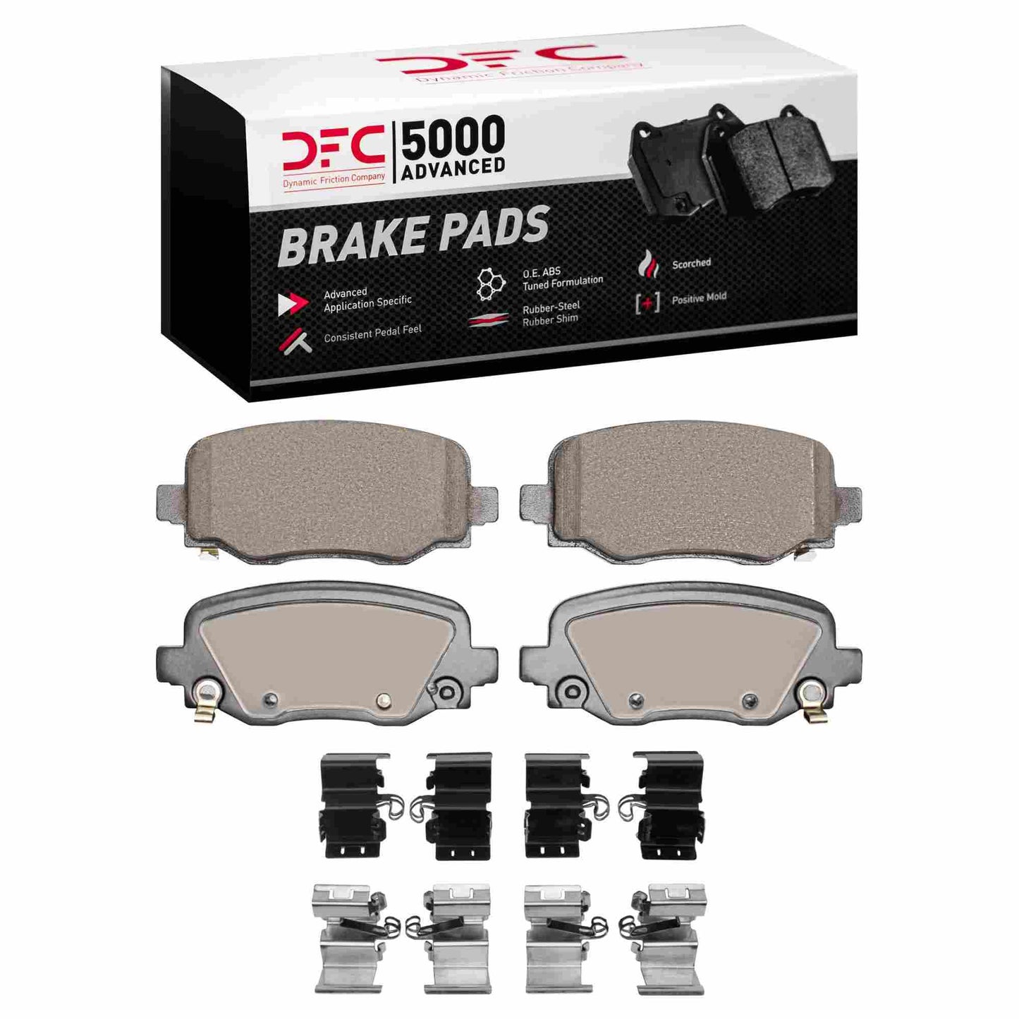Dynamic Friction Company Disc Brake Pad Set 1551-1734-01