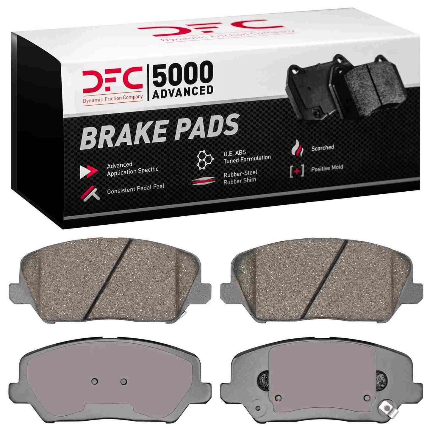 Dynamic Friction Company Disc Brake Pad Set 1551-1735-00