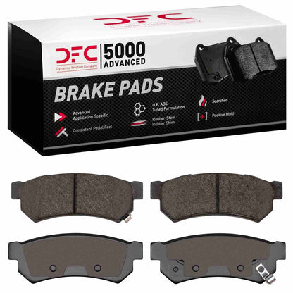 Dynamic Friction Company Disc Brake Pad Set 1551-1739-00