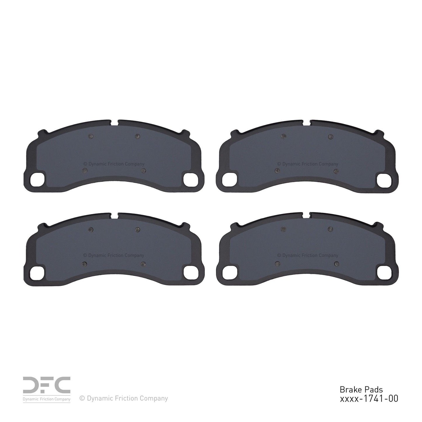 Dynamic Friction Company Disc Brake Pad Set 1551-1741-00