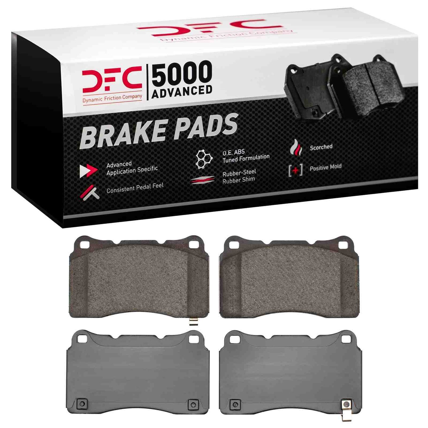 Dynamic Friction Company Disc Brake Pad Set 1551-1743-00