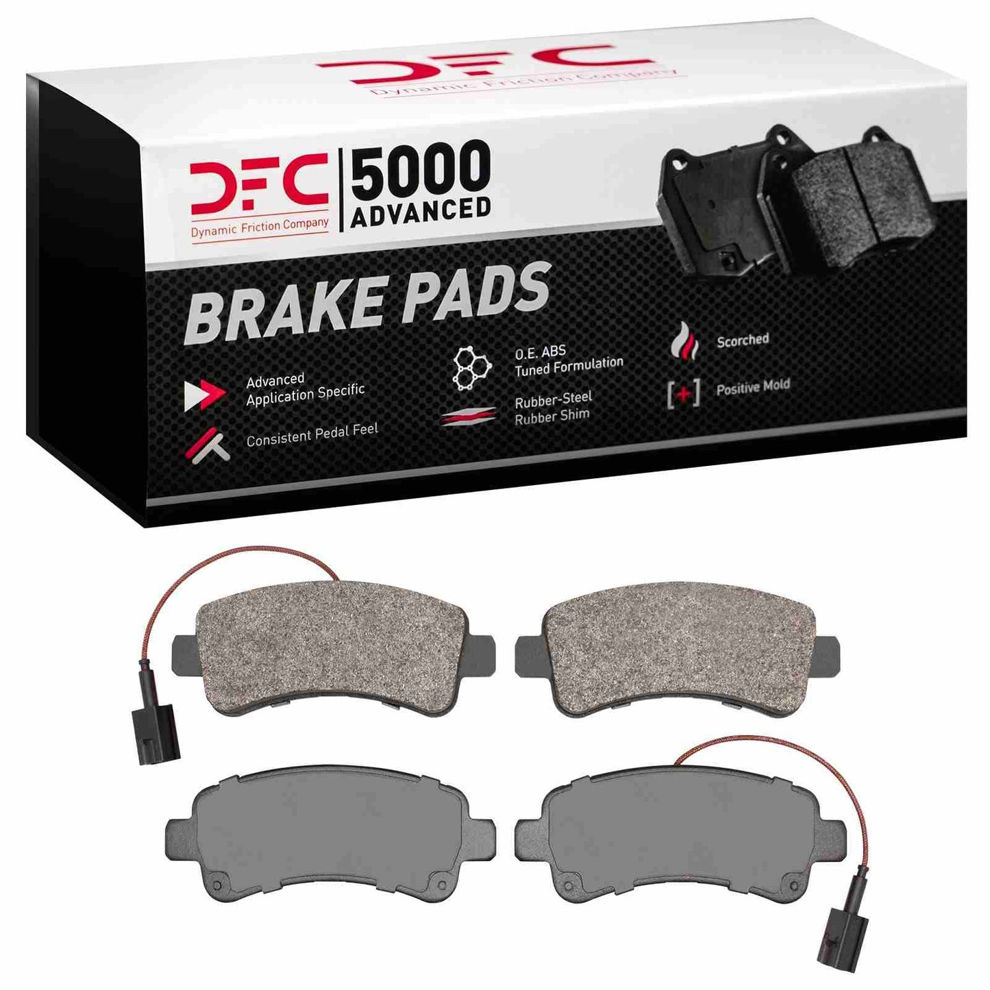 Dynamic Friction Company Disc Brake Pad Set 1551-1746-00