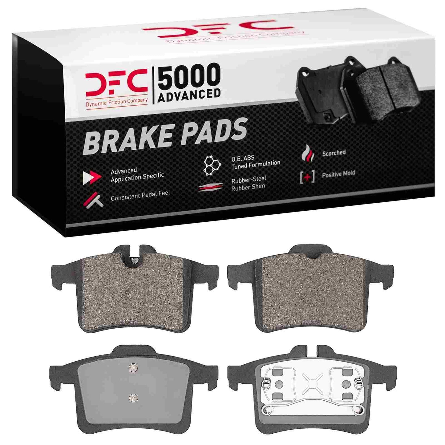 Dynamic Friction Company Disc Brake Pad Set 1551-1747-00