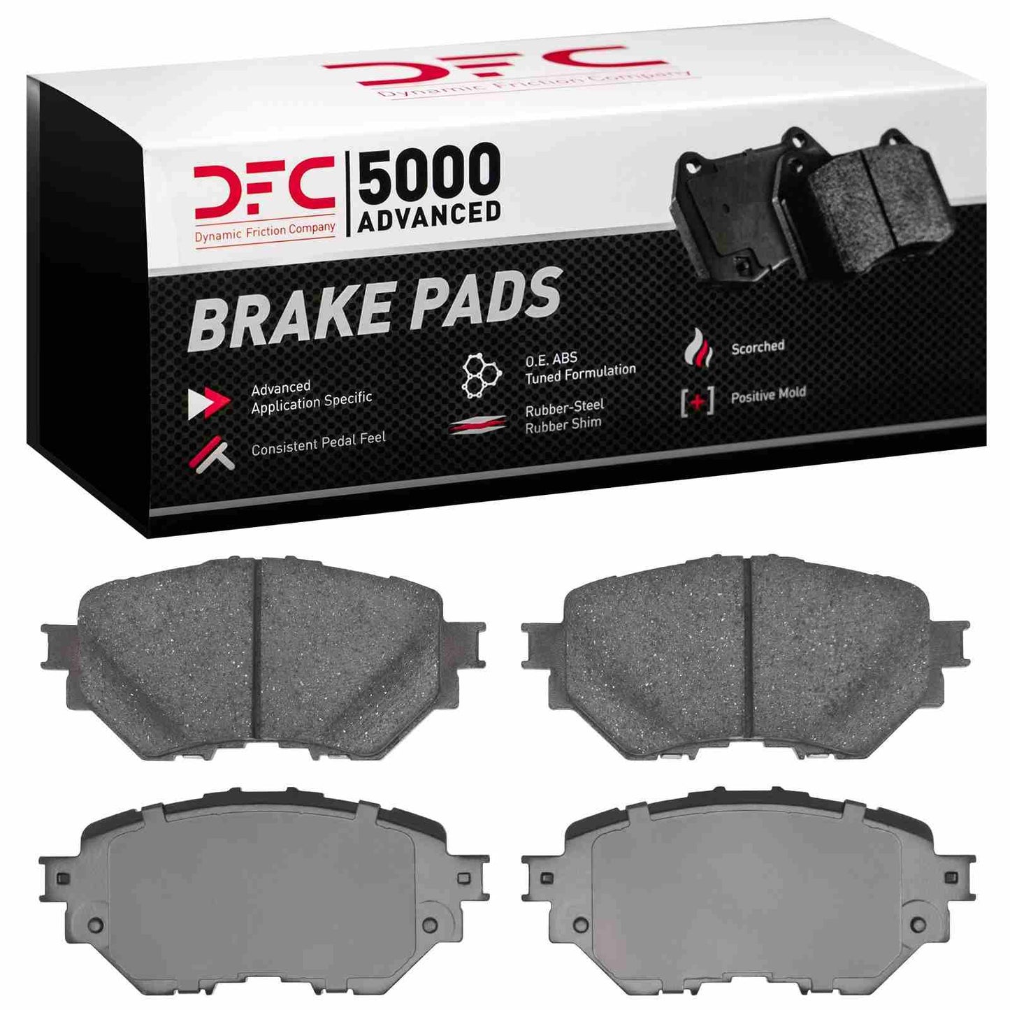 Dynamic Friction Company Disc Brake Pad Set 1551-1759-00