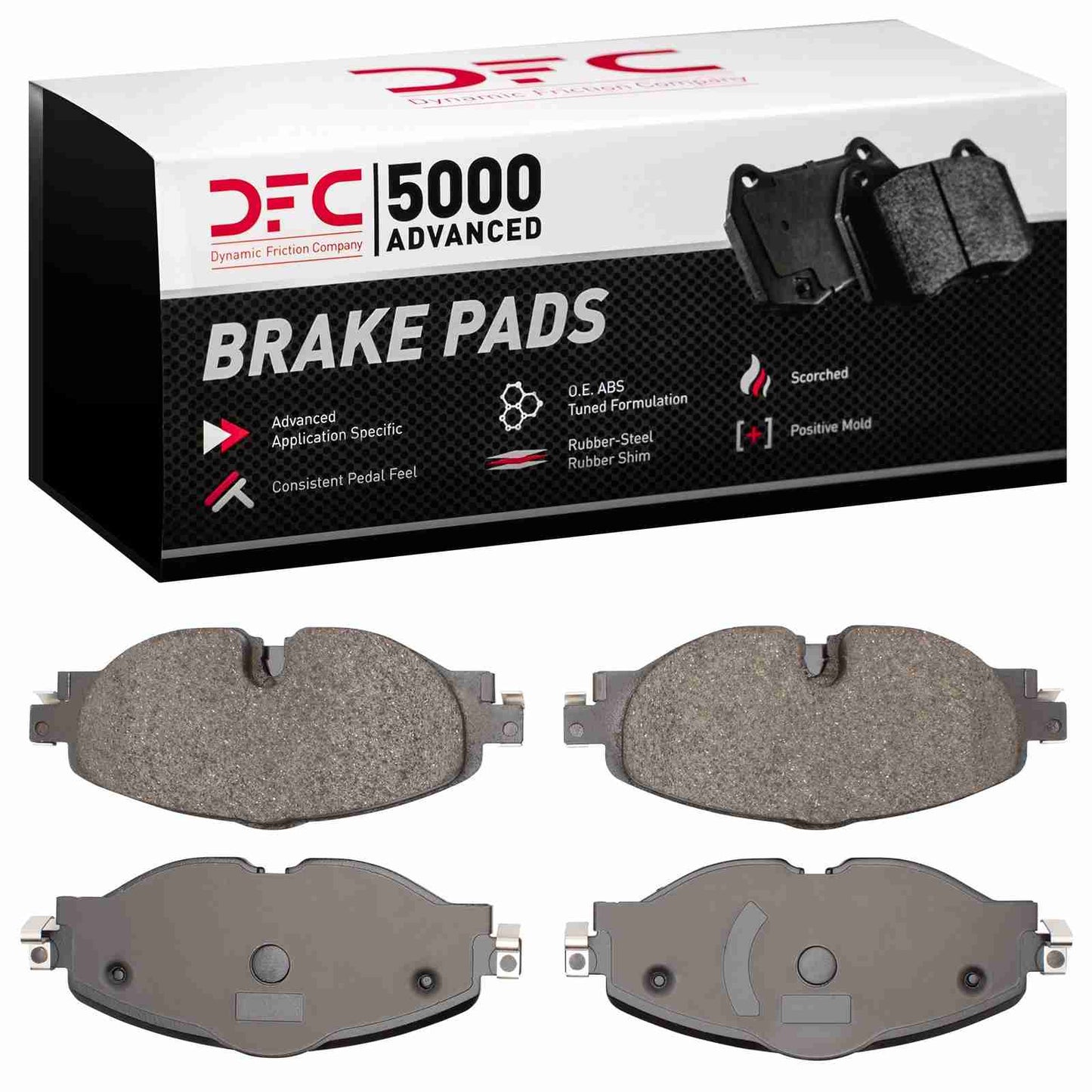 Dynamic Friction Company Disc Brake Pad Set 1551-1760-00