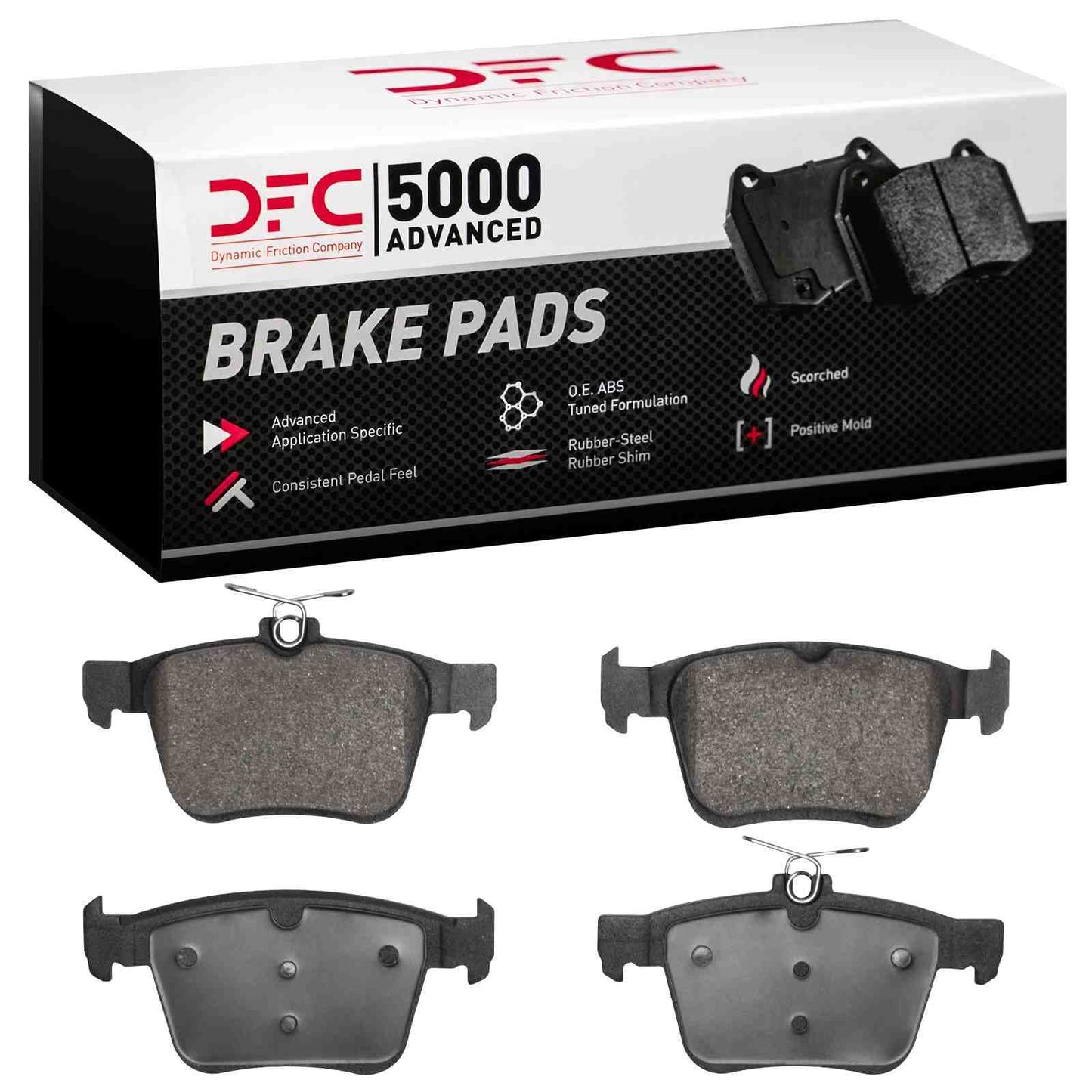 Dynamic Friction Company Disc Brake Pad Set 1551-1761-00