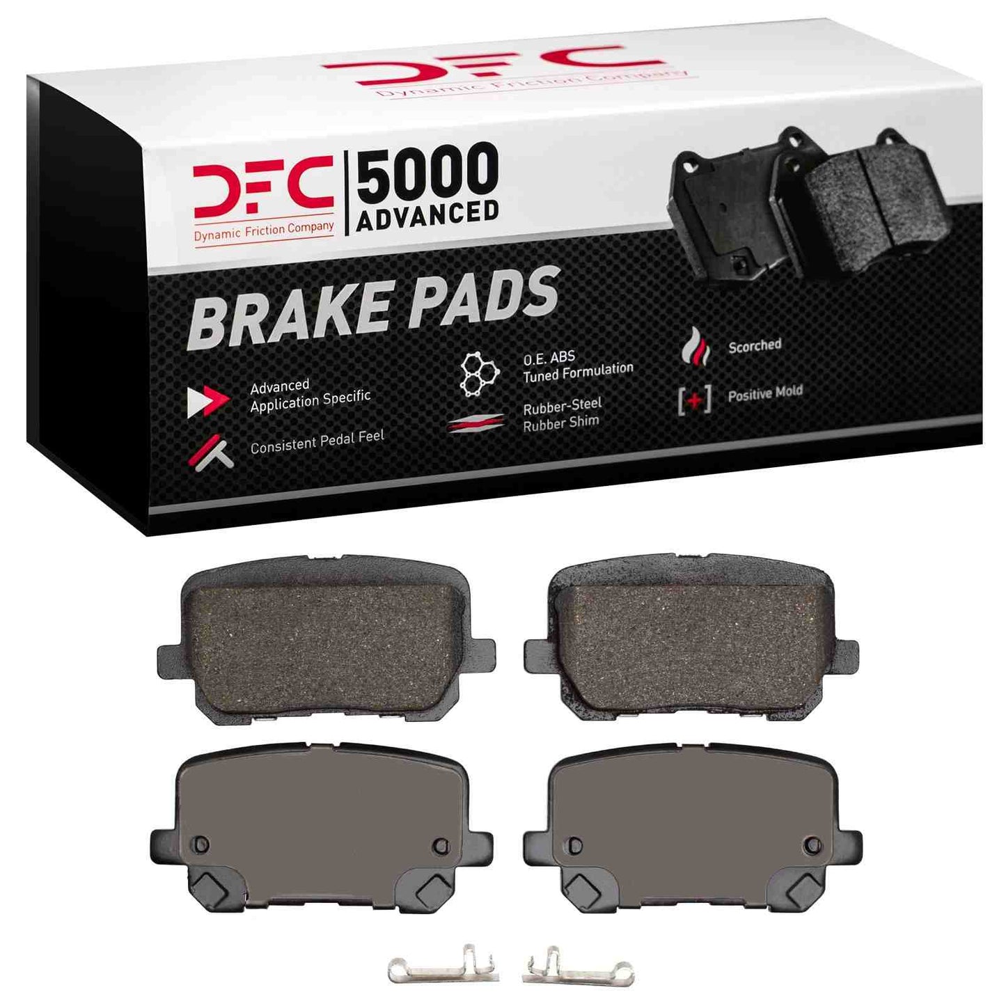 Dynamic Friction Company Disc Brake Pad Set 1551-1766-00