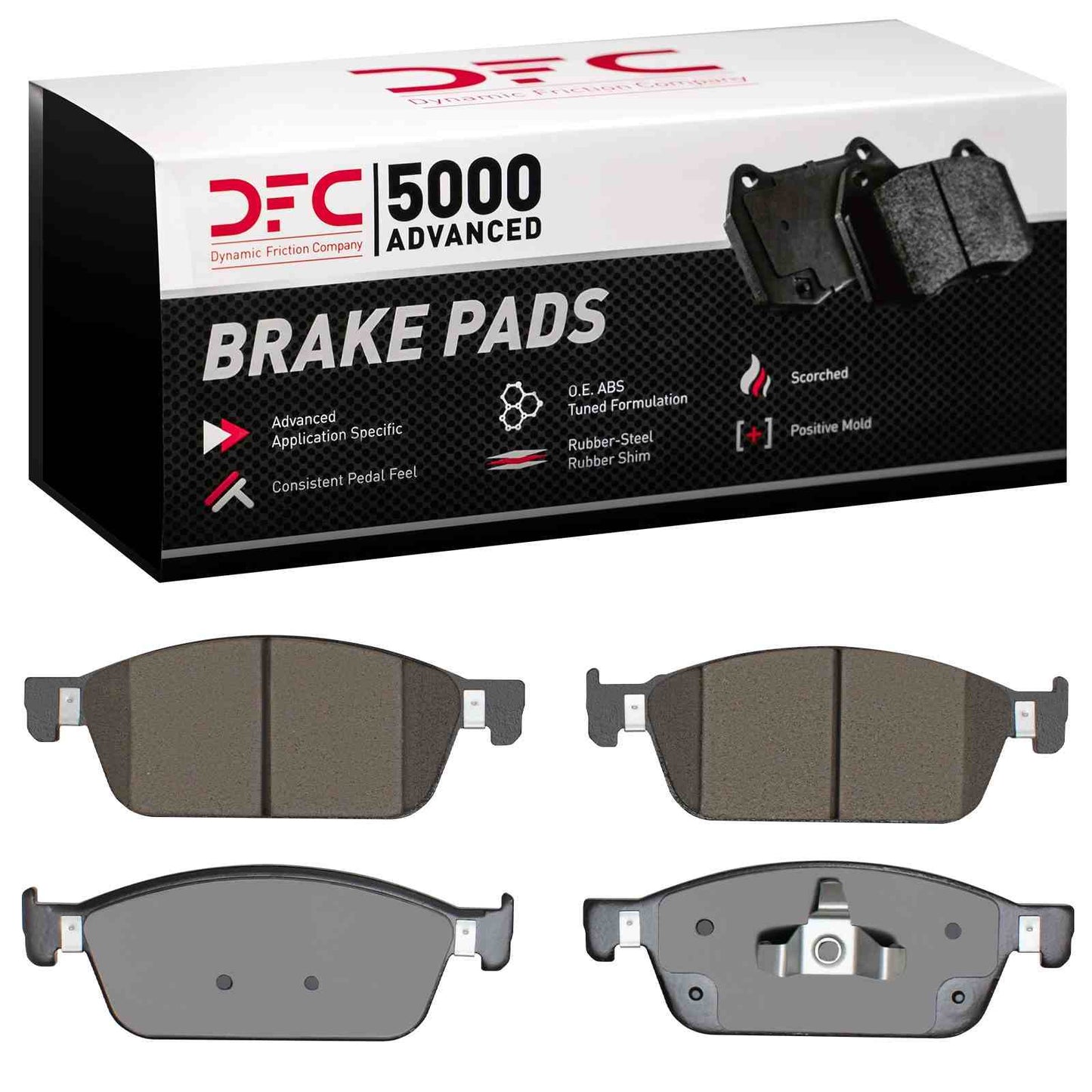 Dynamic Friction Company Disc Brake Pad Set 1551-1771-00