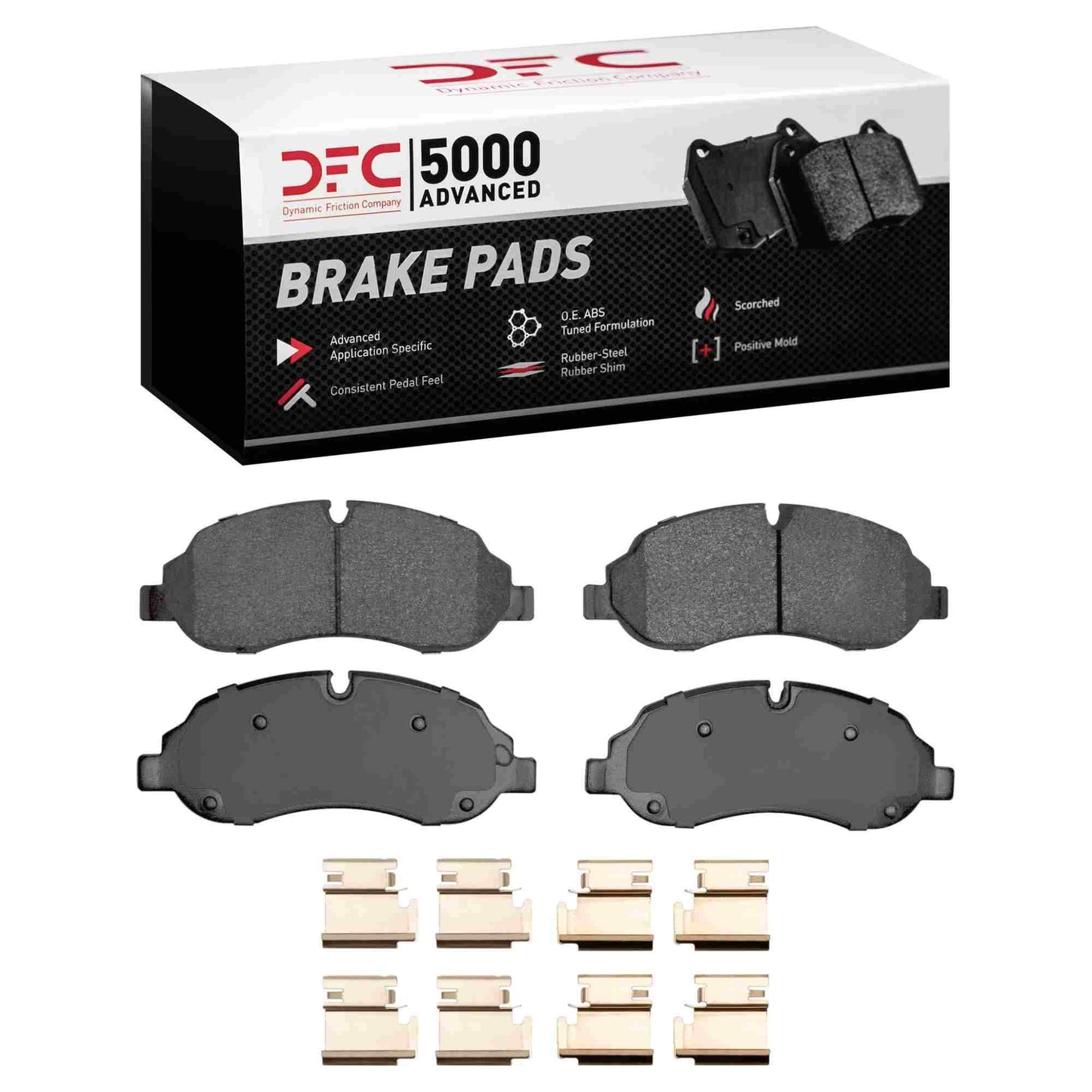Dynamic Friction Company Disc Brake Pad Set 1551-1774-01