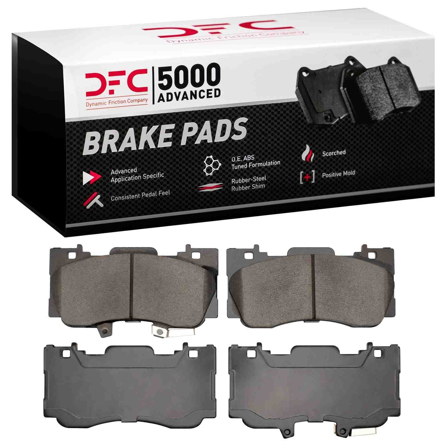 Dynamic Friction Company Disc Brake Pad Set 1551-1784-00