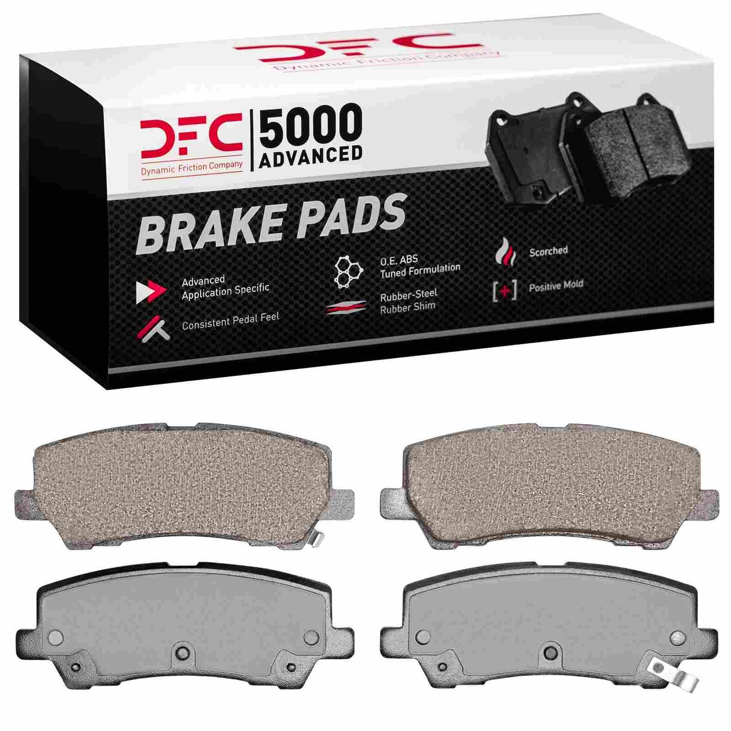 Dynamic Friction Company Disc Brake Pad Set 1551-1793-00