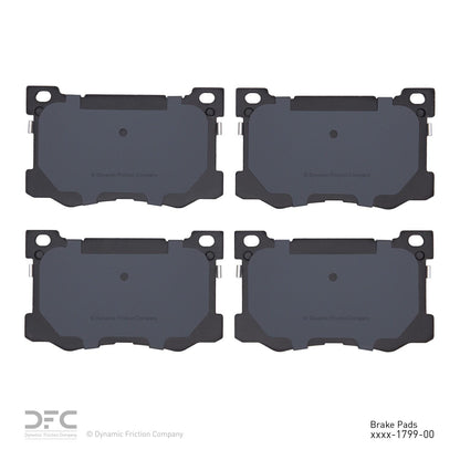 Dynamic Friction Company Disc Brake Pad Set 1551-1799-00