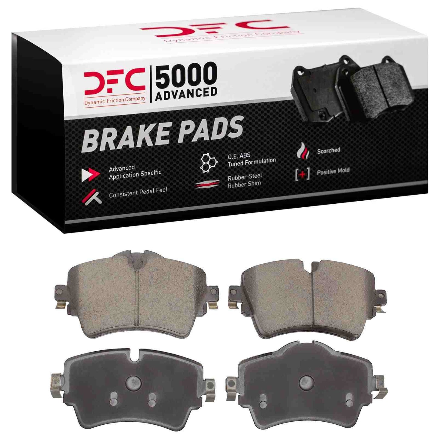 Dynamic Friction Company Disc Brake Pad Set 1551-1801-00