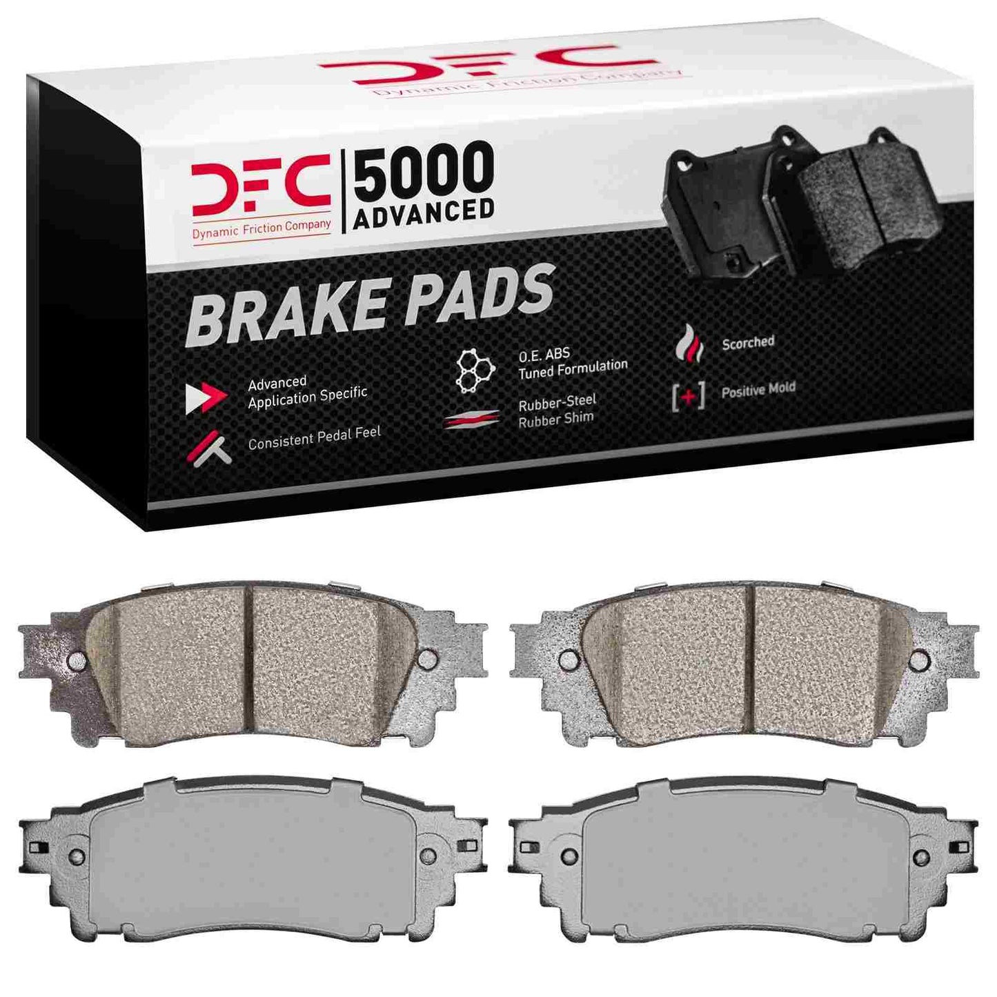Dynamic Friction Company Disc Brake Pad Set 1551-1805-00