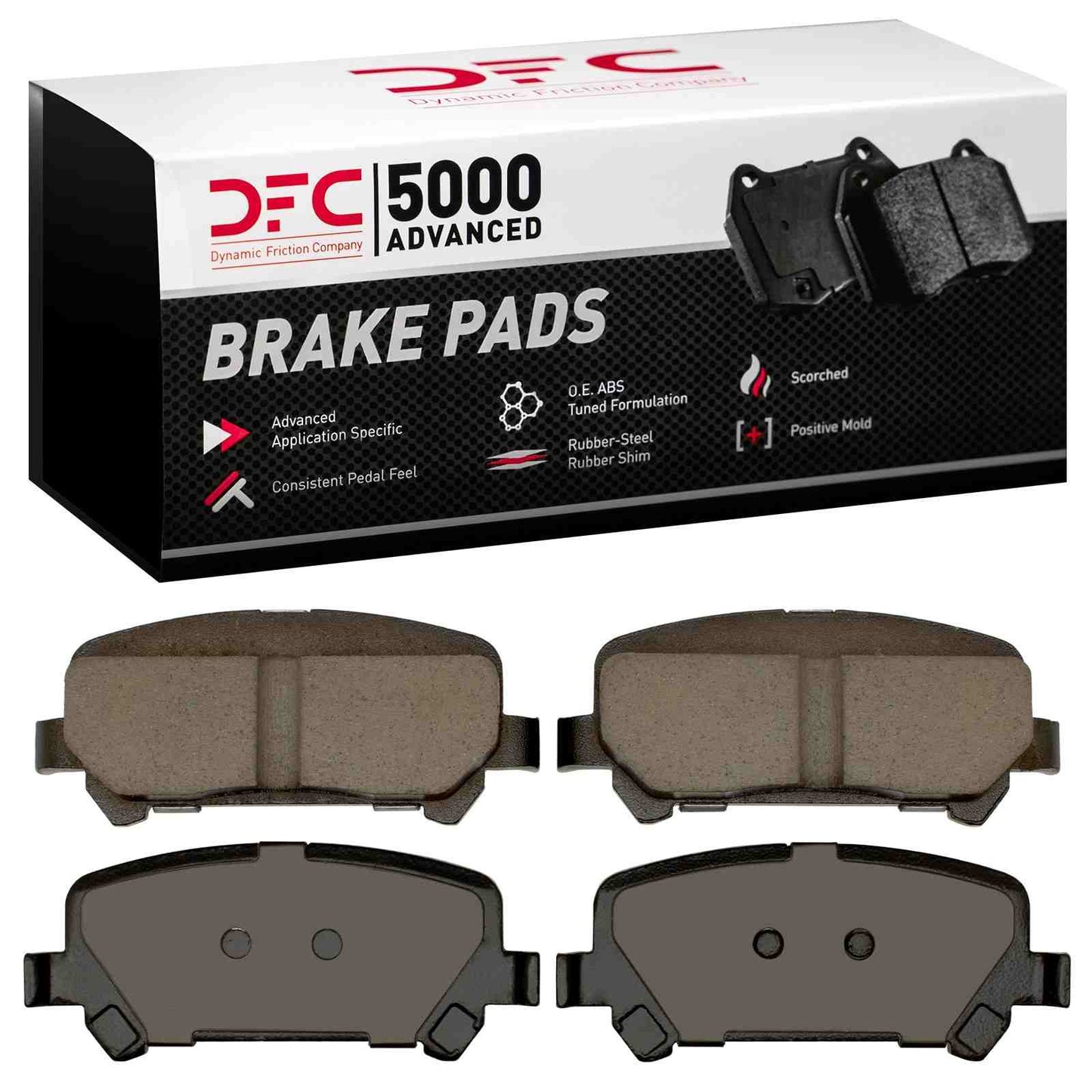 Dynamic Friction Company Disc Brake Pad Set 1551-1806-00
